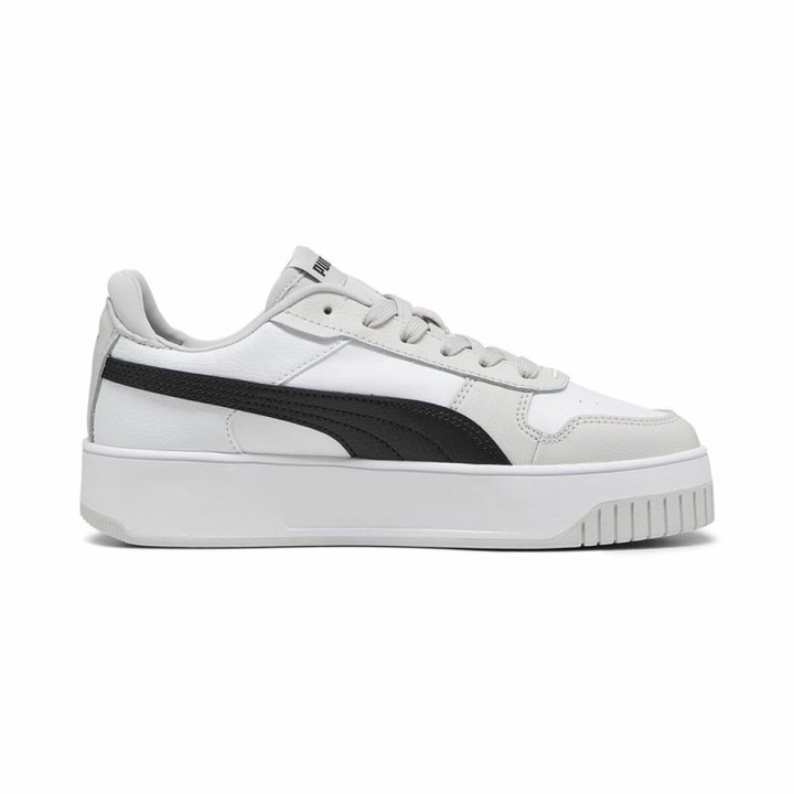 Sportssneakers til damer Puma Carina Street Hvid Grå