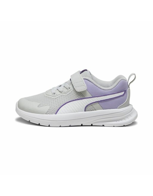 Kinder Sportschuhe Puma Evolve Run Mesh Hellgrau