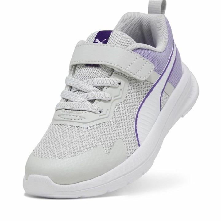 Scarpe Sportive per Bambini Puma Evolve Run Mesh Grigio chiaro