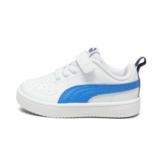 Sportssko til børn Puma Rickie+ Blå Hvid