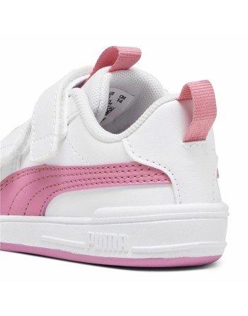 Chaussures de Sport pour Enfants Puma Multiflex Sl V Blanc Rose
