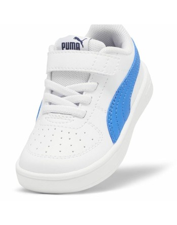 Zapatillas Deportivas Infantiles Puma Rickie+ Azul Blanco