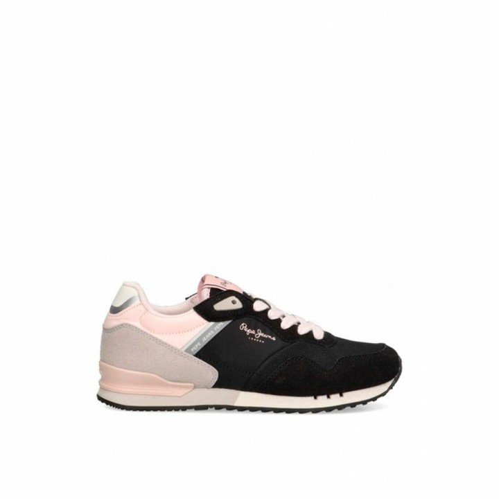 Sportssko til børn Pepe Jeans London Classic Sort