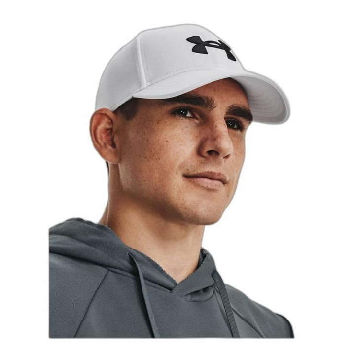 Sportkappe Under Armour Blitzing Adj  Weiß Einheitsgröße