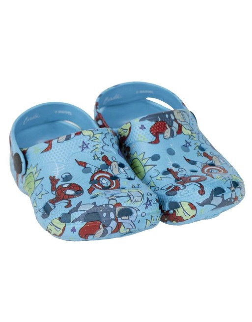 Strandclogs The Avengers Blau