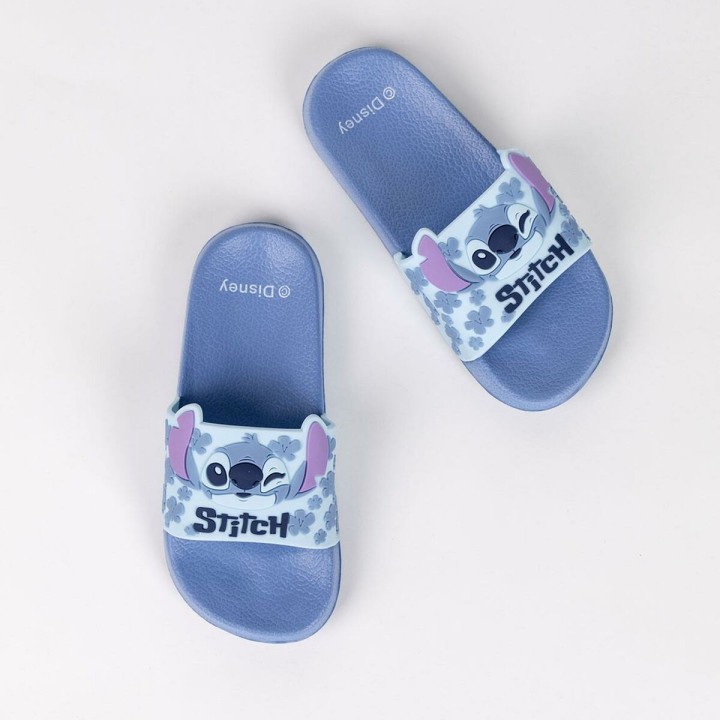 Klipklappere til børn Stitch Blå