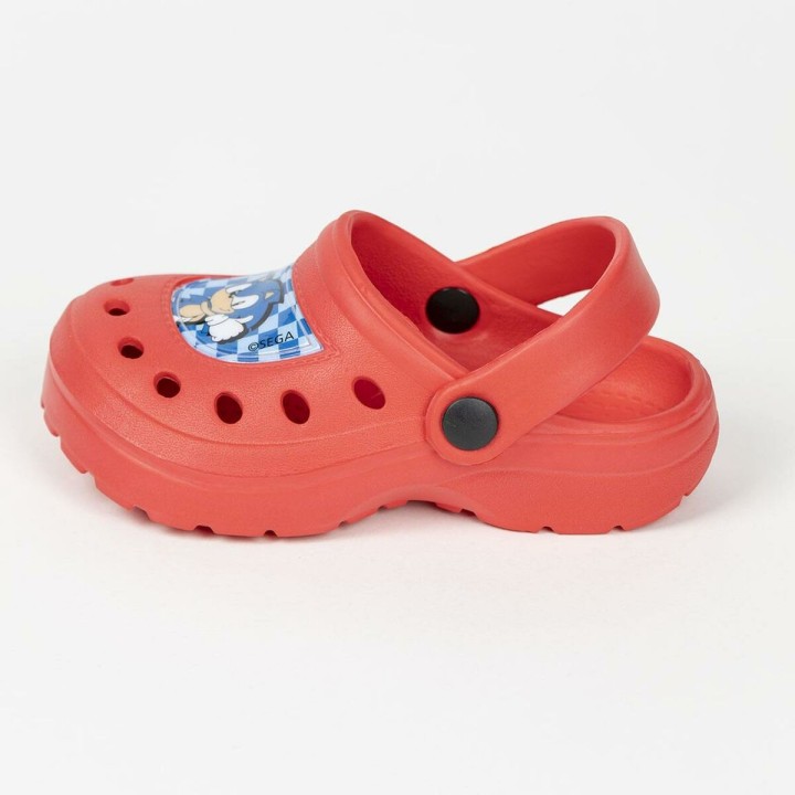 Zuecos de Playa Sonic Rojo