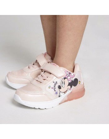 Turnschuhe mit LED Minnie Mouse Rosa