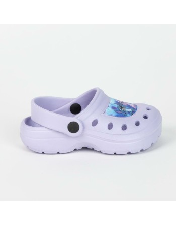 Strandsandaler Stitch Lilla
