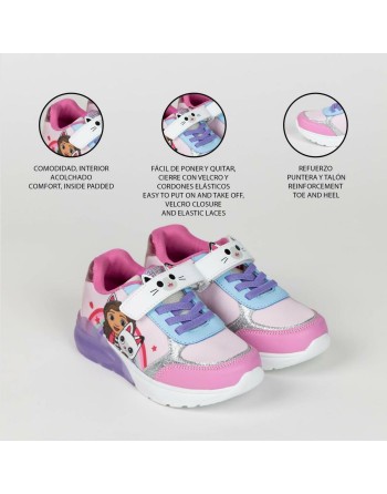 Turnschuhe mit LED Gabby's Dollhouse Rosa