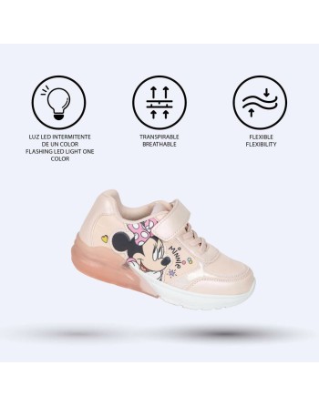 LED Trainers Minnie Mouse Pink