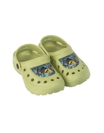 Zuecos de Playa Jurassic Park Verde