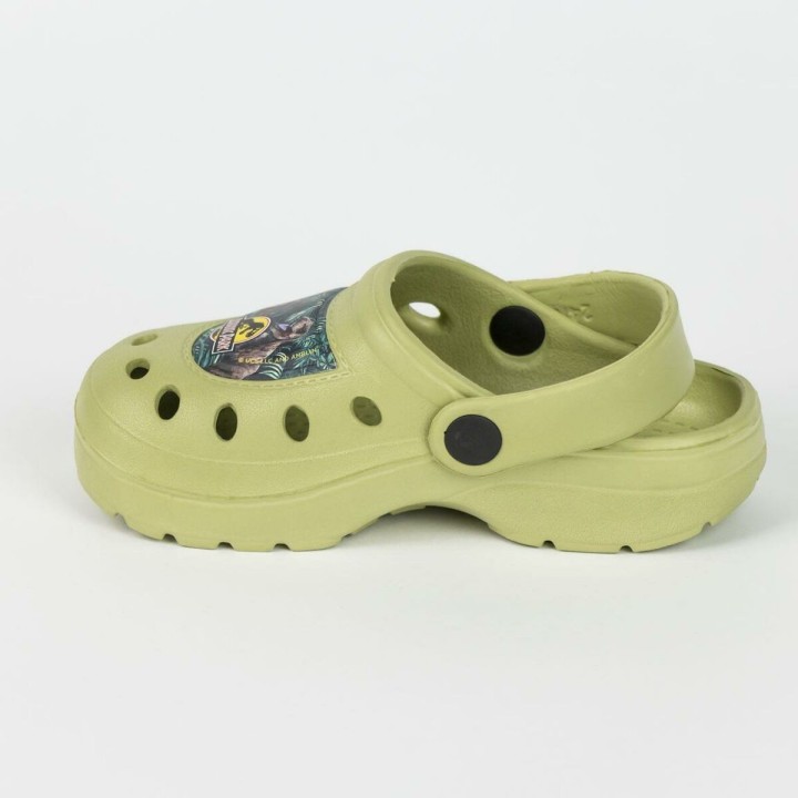 Zuecos de Playa Jurassic Park Verde
