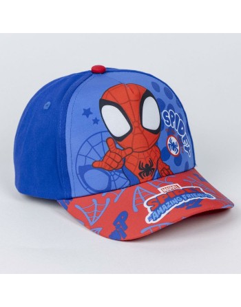 Set of cap and sunglasses Spidey Blue (51 cm) 2 Pieces Red