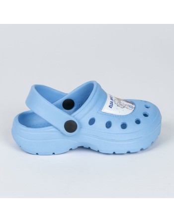 Zuecos de Playa Frozen Azul claro