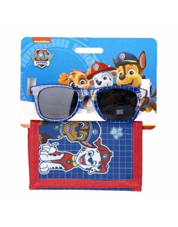 Lunettes de soleil et portefeuille The Paw Patrol 2 Pièces Bleu