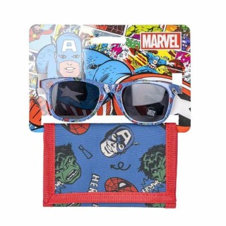 Sunglasses and Wallet Set The Avengers 2 Dele Blå