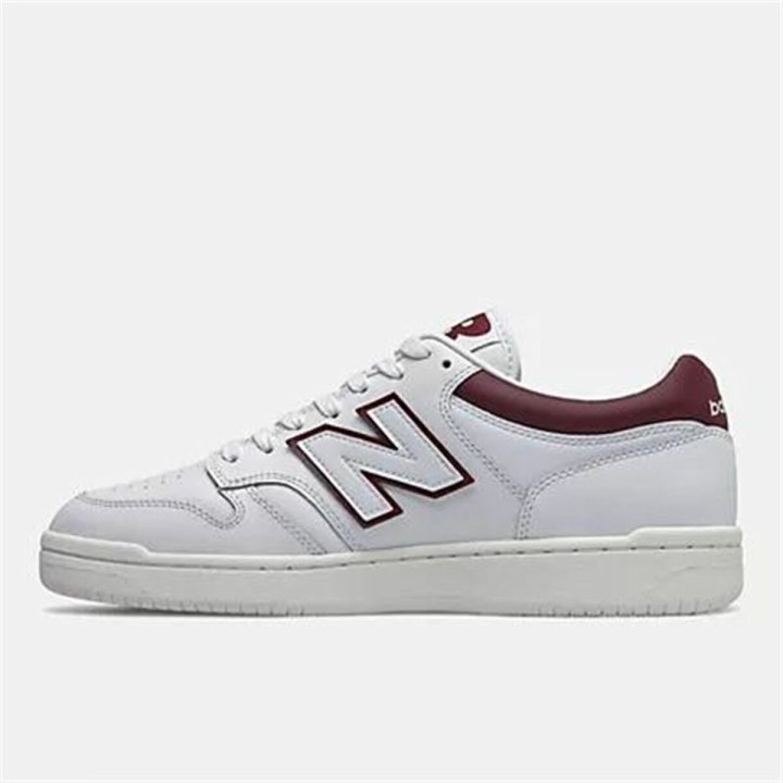 Herre sneakers New Balance 480 Hvid Mørkerød