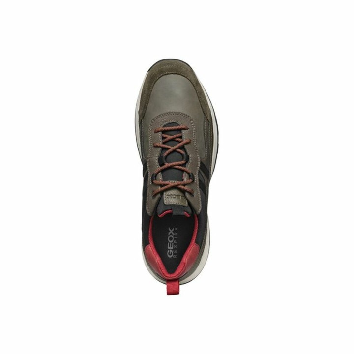 Scarpe da Tennis Casual Uomo Geox Terrestre Marrone