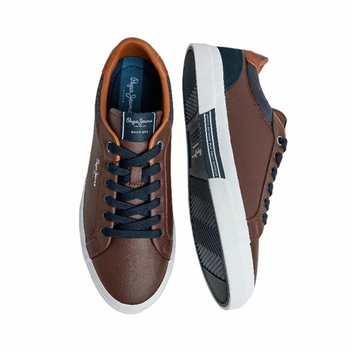 Herre sneakers Pepe Jeans Kenton Court Brun