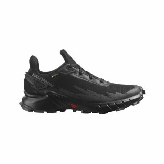 Kondisko til Mænd Salomon Alphacross 4 Gore-Tex Sort