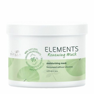 Regenererende Maske til Hårspidser Wella Elements (500 ml)