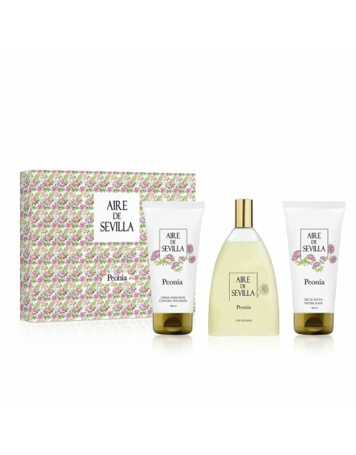 Women's Perfume Set Aire Sevilla Aire de Sevilla Peonía 3 Pieces (3 pcs)