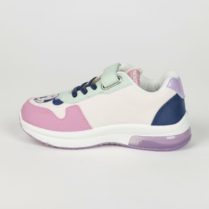 Scarpe Sportive con LED Minnie Mouse Rosa