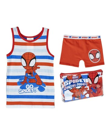 Pijama Infantil Spidey Rojo