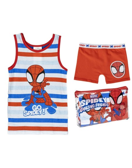 Pijama Infantil Spidey Rojo