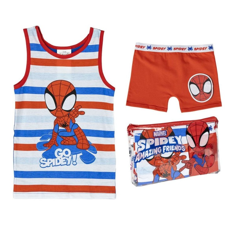 Nattøj Børns Spidey Rød