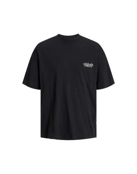 Maglia a Maniche Corte Uomo Jack & Jones bari Back Nero Uomo