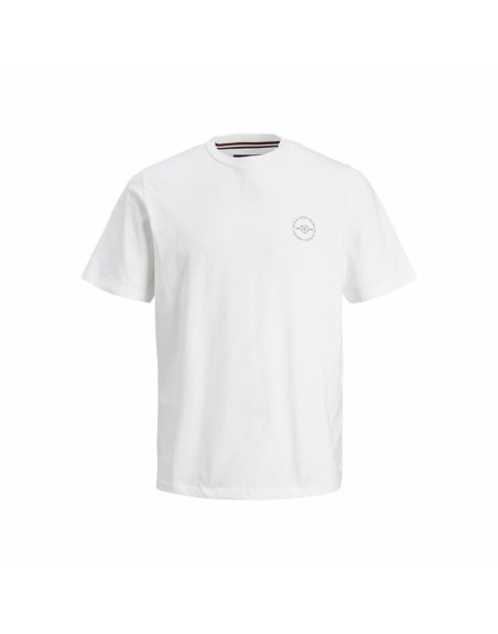 Men’s Short Sleeve T-Shirt Jack & Jones lushield White Men