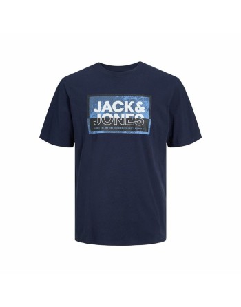 Maglia a Maniche Corte Uomo Jack & Jones logan Azzurro Uomo