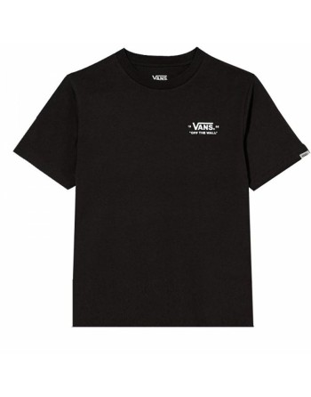 Kurzarm-T-Shirt für Kinder Vans Mini Scrip Schwarz