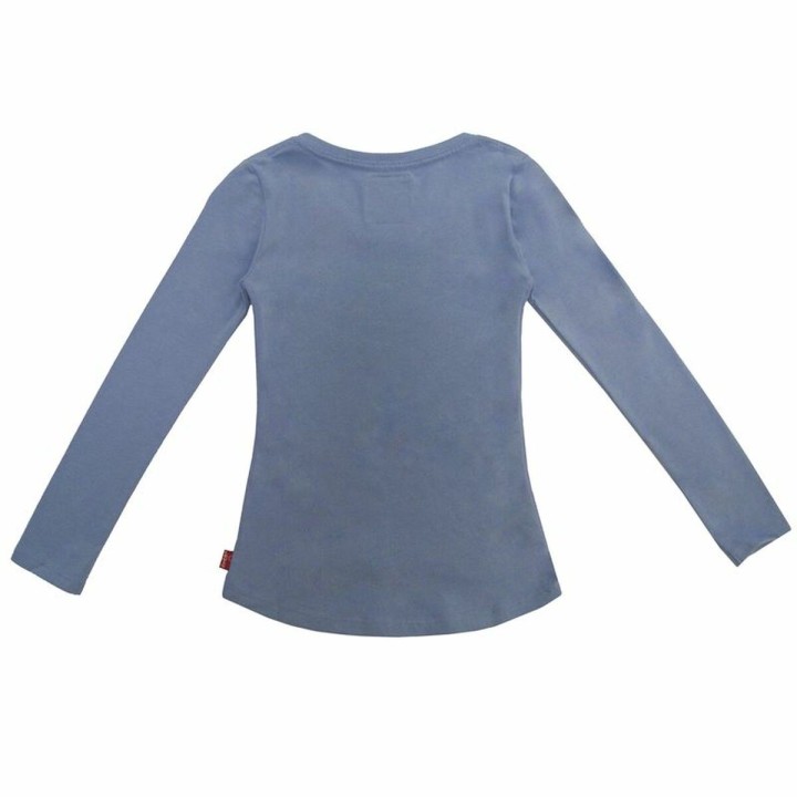 Langærmet T-shirt til Børn Levi's Fille Lysestålblå