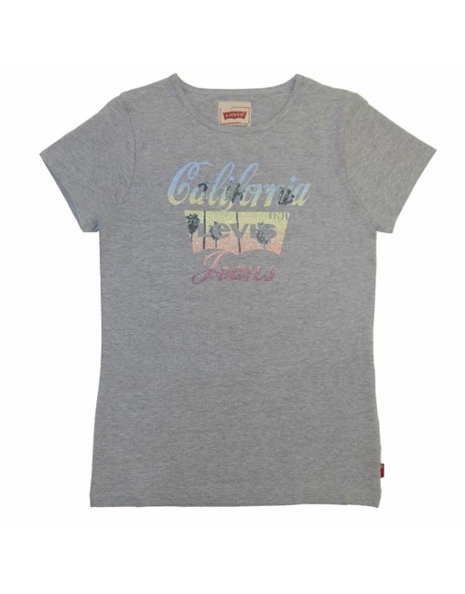 Maglia a Maniche Corte per Bambini Levi's TSCalifornia Grigio