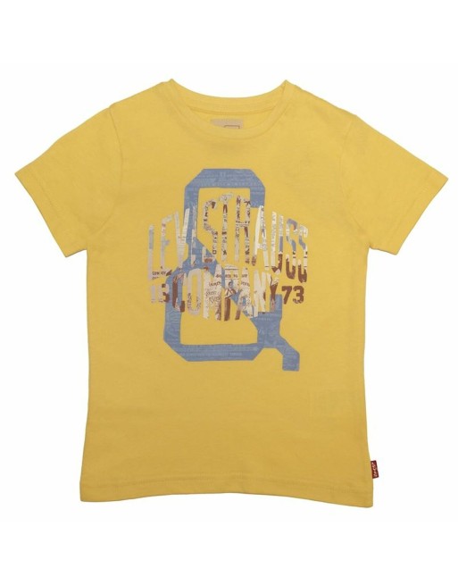 Maglia a Maniche Corte per Bambini Levi's Bianco