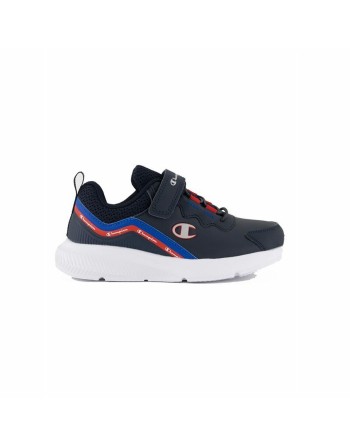 Jungen Sneaker Champion Low Cut Shoe Shout Out Marineblau