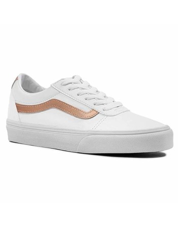 Zapatillas Casual Mujer Vans Ward Blanco