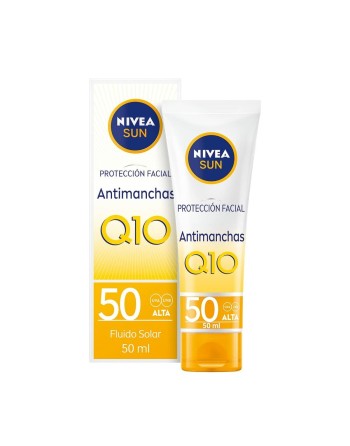 Solcreme til ansigtet Nivea Sun Spf 50 50 ml