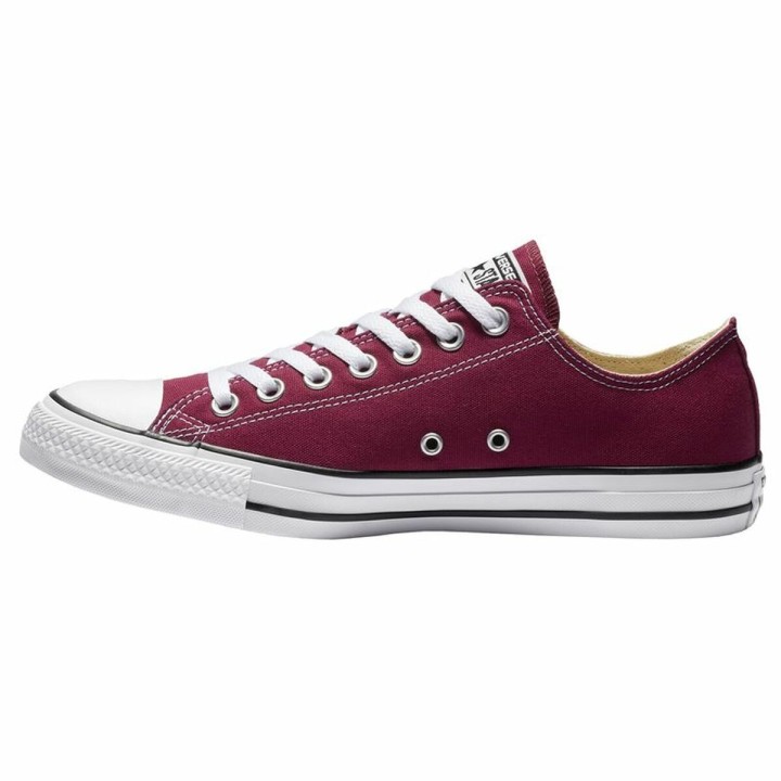 Scarpe da Tennis Casual Donna Converse Chuck Taylor All Star Classic Low Rosso Scuro
