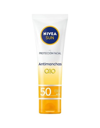 Solcreme til ansigtet Nivea Sun Spf 50 50 ml