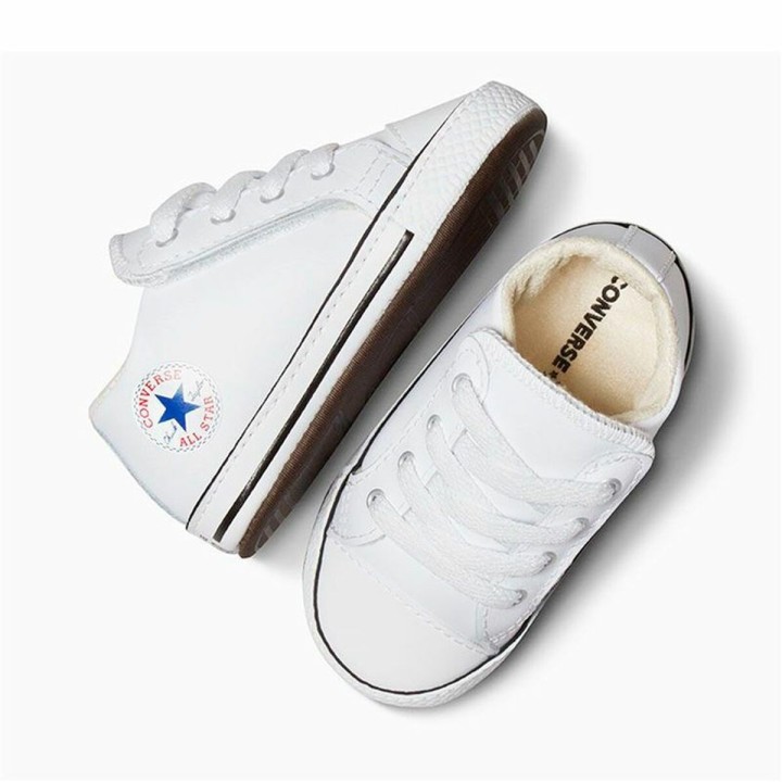 Scarpe da Tennis Casual Bambino Converse Chuck Taylor All Star Cribster Bianco