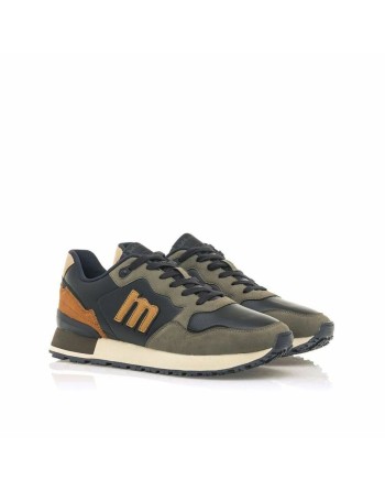 Herren Sneaker Mustang Attitude Grau Olive