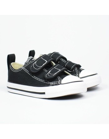 Jungen Sneaker Converse Chuck Taylor All Star Schwarz Velcro
