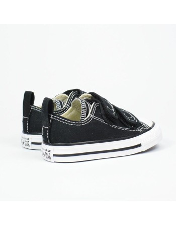 Children’s Casual Trainers Converse Chuck Taylor All Star Black Velcro