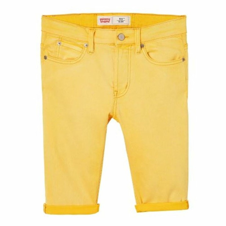 Jeans til Børn Levi's 511 Slim Gul