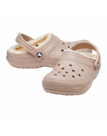 Zuecos Crocs Classic Lined Beige