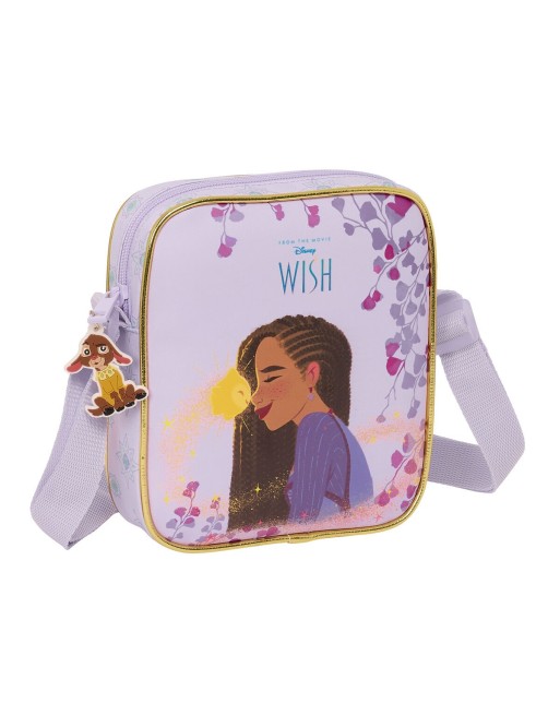 Borsa a Tracolla Wish Lilla 16 x 18 x 4 cm